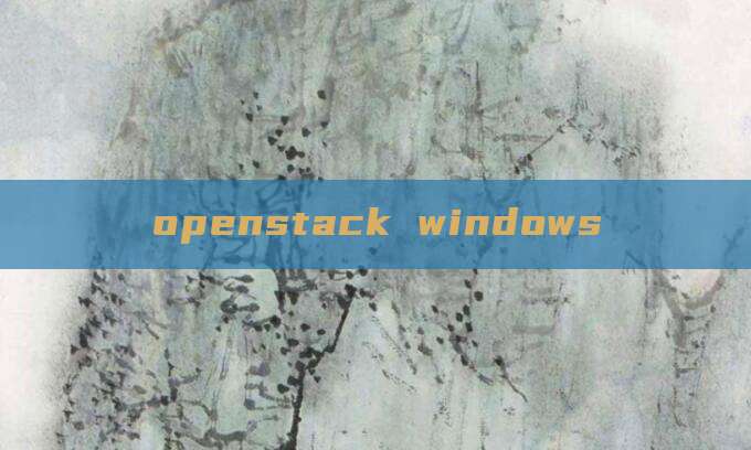openstack windows